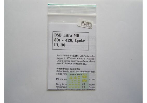 00123 DSB Litra MH 301 – 320 Epoke III