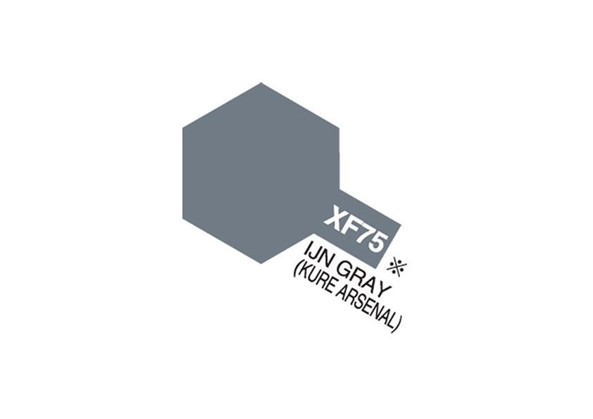 81775 Acrylic Mini XF-75 IJN Gray Kure