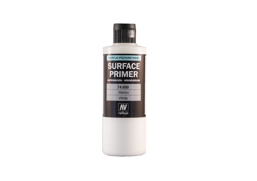 Surface primer 601-17ml. Grey. Surface primer 600-60ml White. White surface primer 1500.