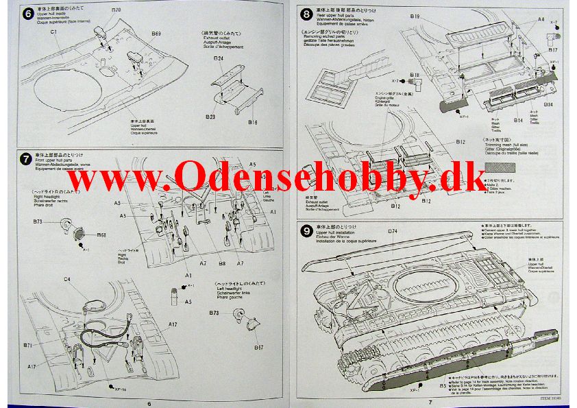 35160 Russian Army Tank T-72M1 - Billede 11