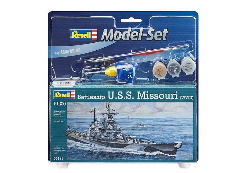 65128 Battleship USS Missouri Model Set