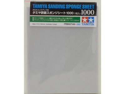 87149  Sanding Sponge Sheet 1000
