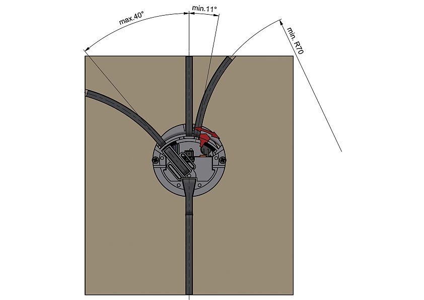 8445 Car-motion 2/3-vejs manuelt sporskifte - Billede 4