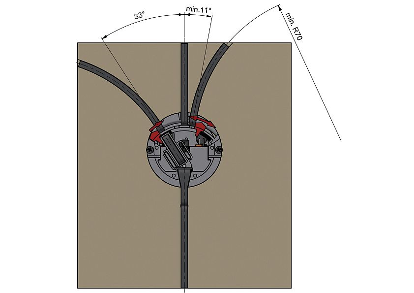8445 Car-motion 2/3-vejs manuelt sporskifte - Billede 3