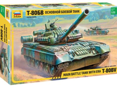 3592   T-80BV Russian Main Battle Tank with ERA