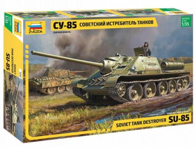 3690  Soviet Tank Destroyer SU-85