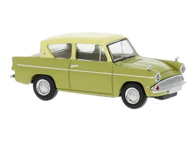 19336 Ford Anglia Lysegrøn/beige