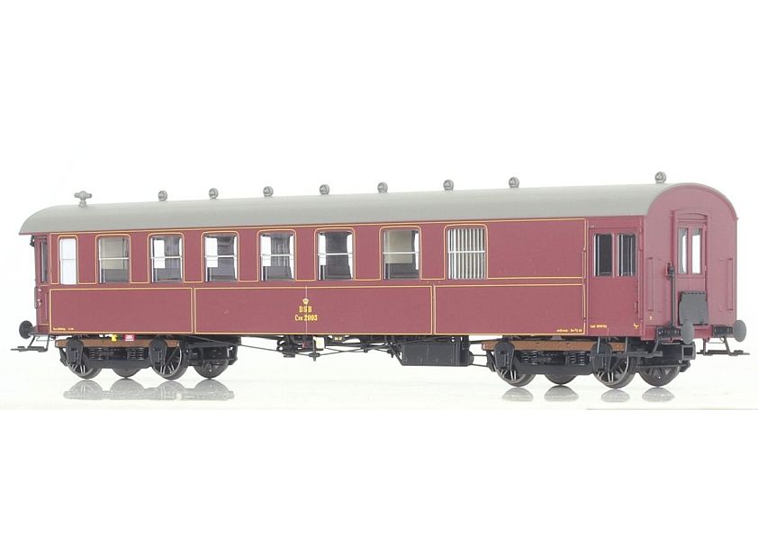 DK-876126 DSB CPE 2993, med stafferinger, ca 1944-56