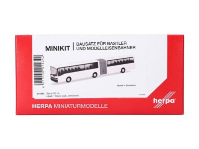 014342  Herpa MiniKit: Setra 221 UL, hvid