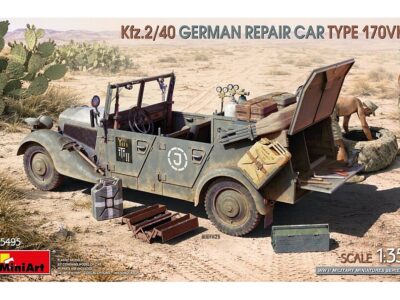 35495  Kfz.2/40 German WWII Repair Car Type 170VK