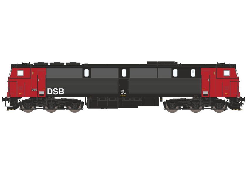 8750644 DSB MZ 1406 DCC med loksound