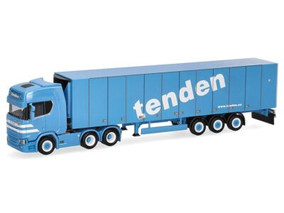 321143 Scania CR 20 high roof refrigerated box semitrailer truck "Tenden"